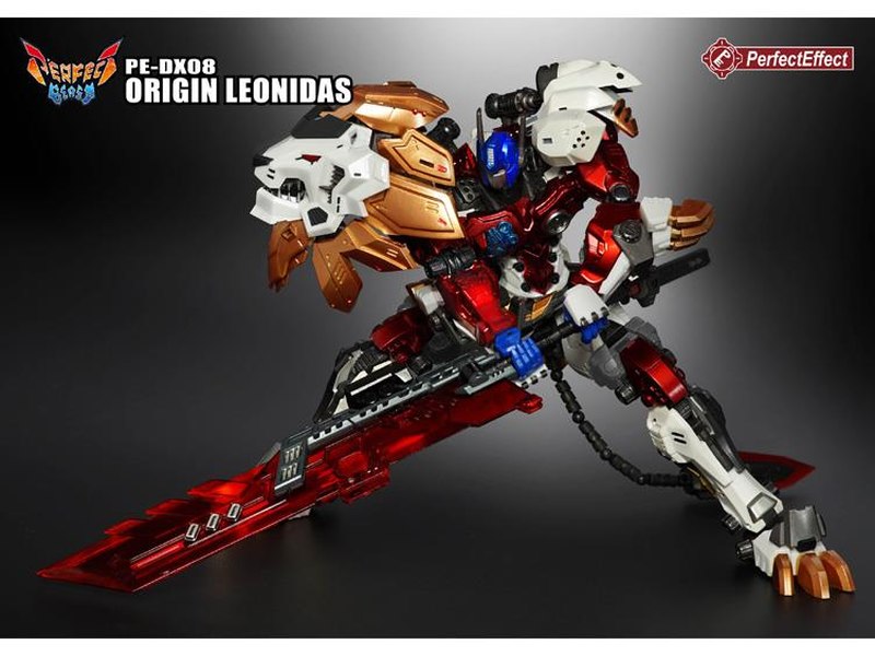 Perfect Effect PE-DX08 Origin Leonidas Updated Not Lio Convoy Figure